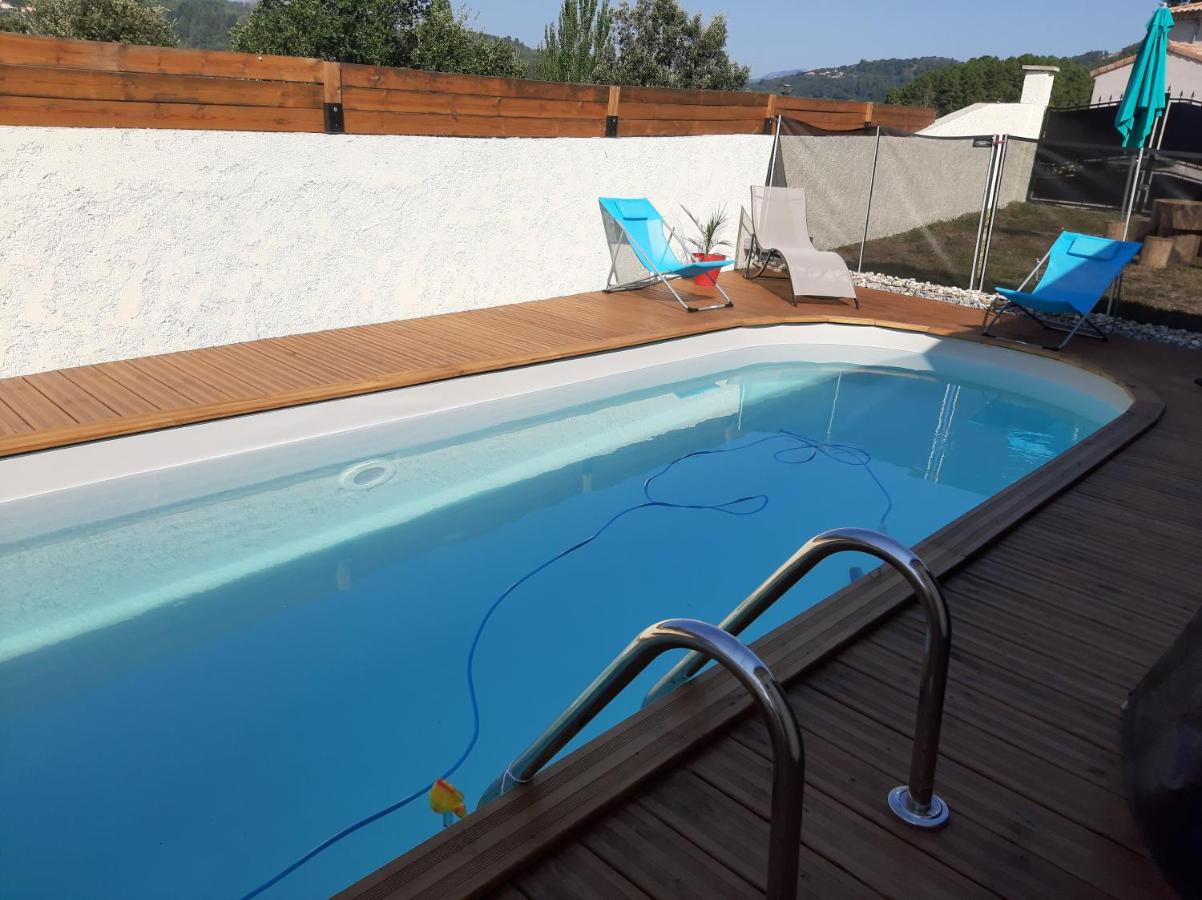 Maison Avec Piscine A L'Oree De La Foret Vals-les-Bains Exteriör bild